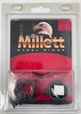 MILLETT Turn In 1" Medium Matte Rings 