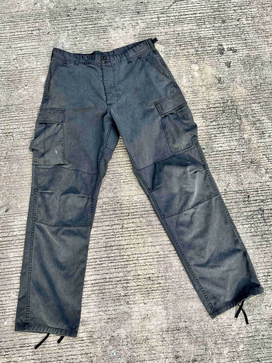 Rothco ultra force bdu Military faded black cargo pants eBay