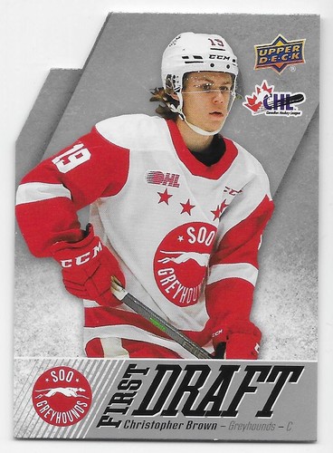 22/23 UPPER DECK CHL FIRST DRAFT Hockey (#FD1-FD35) U-Pick From List - Picture 10 of 36