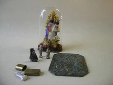 Lot antique religious items Saint Dominic,Terese of Avila (miniature figurine)