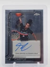 STEPHON CASTLE 2025-26 TOPPS CHROME UPDATE BASKETBALL AUTO #TCA-SCA SPURS Q4093