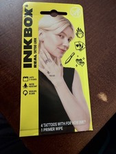 Ink Box Tempory Tattoo 4 Tattoos HEARTS