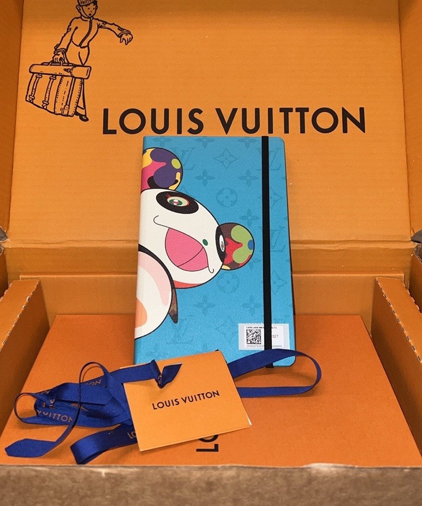 NIB Louis Vuitton x Takashi Murakami Superflat Notebook MM | eBay