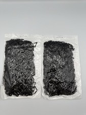2 Pack Black Rubber Bands 1000ct Each Heavy Duty Elastic Bands For Hair