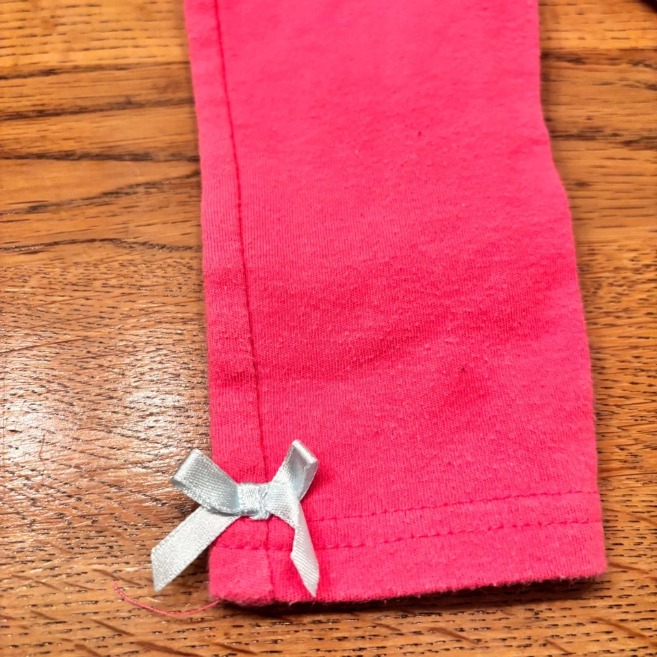 Conjunto Body Pantalones Bebé Niña Rosa Chevron Zigzag Volantes Lazos 0-3 Meses Foto 4 de 4