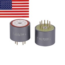 2pcs Tube Adapter Socket 9Pin 6U8 To 7199 Valve Converter Amplifier