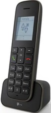Telekom Sinus 207 DECT Mobilteil schwarz schnurlos mit Ladeschale