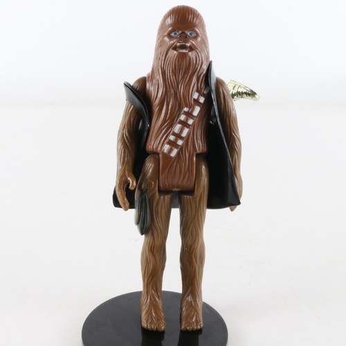 Figura de colección Star Wars Chewbacca Kenner 1977 Hong Kong con piezas C-3PO