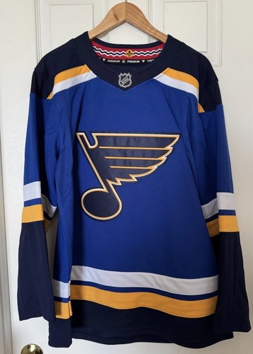 Fanatics St. Louis Blues Men’s Size Medium (50) Premium Alternate Jersey NEW