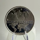 Lift Up Your Eyes- Dove Round One Talent of Pure Silver 1 Troy oz.999 Silver #4