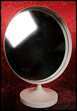 Vintage Durlston Freestanding Dressing Table Mirror White Mid century Arkana