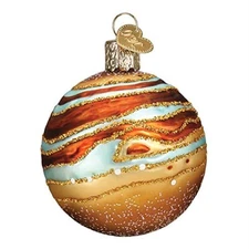 Old World Christmas Glass Blown Ornament for Christmas Tree, Jupiter
