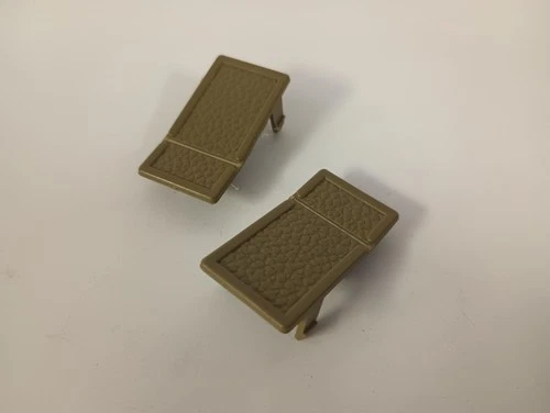 Vintage 1985 MOTU Horde Fright Zone CONNECTOR HINGE CLIP TAB Accessory Part x2