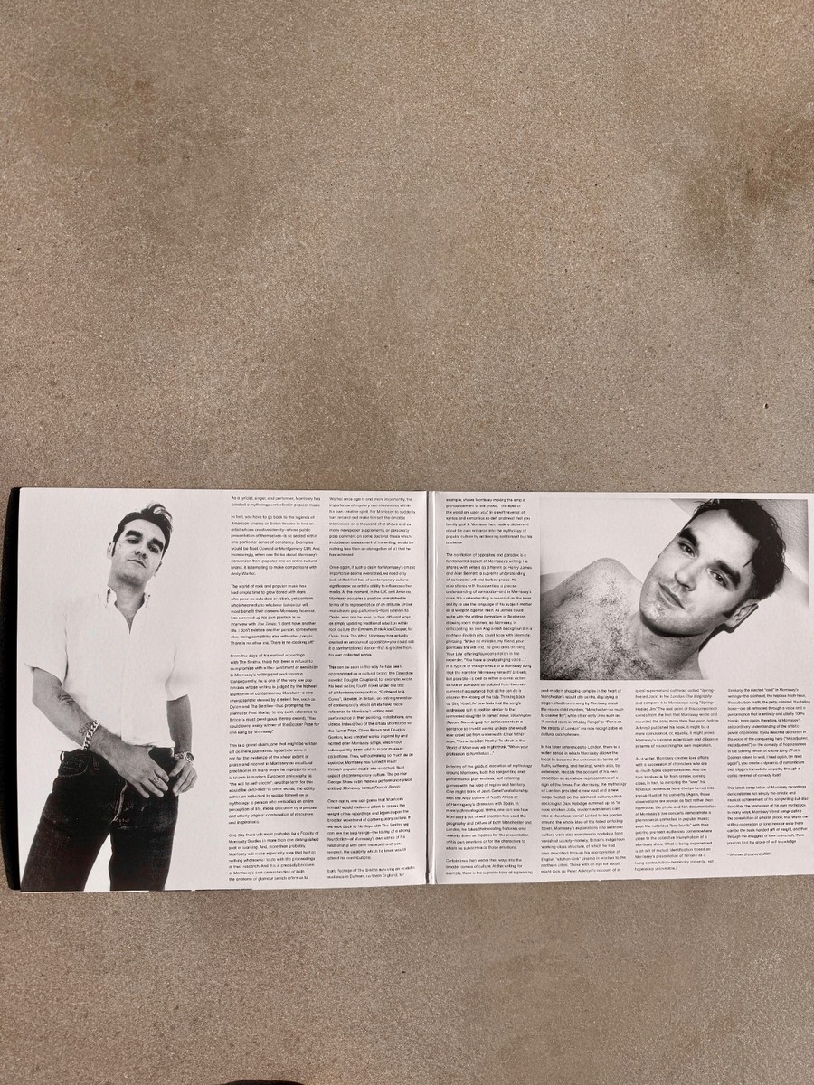 MORRISSEY SIGNED VINYL! Authenticated Signature! Morrissey Gifts