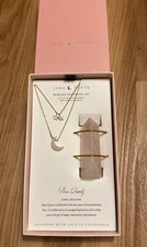 Luna Norte Necklace And Crystal Set Rose Quartz