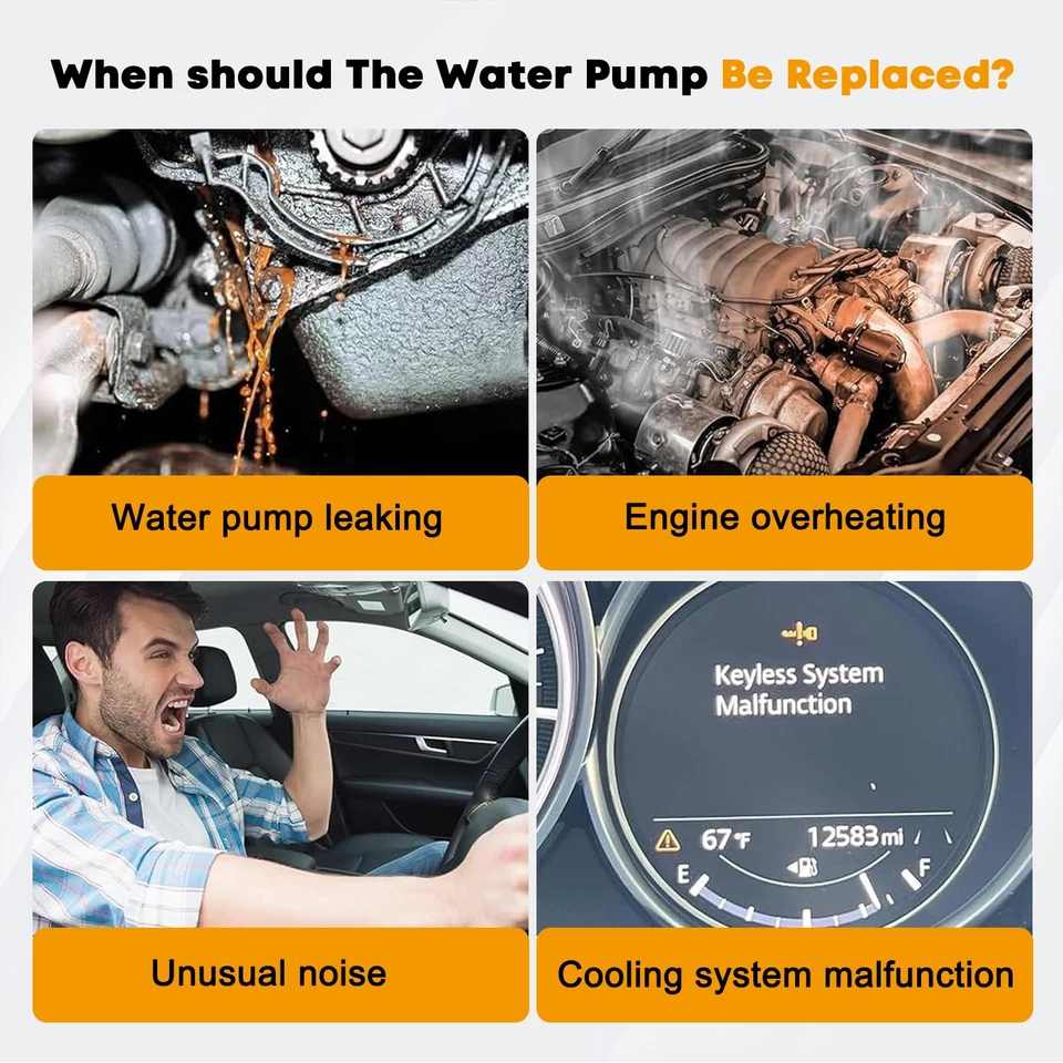 Насос водяного охлаждения для Mercedes-Benz CL63 AMG 6,3 л 2008-2009 1562000601 - Изображение 4 из 4