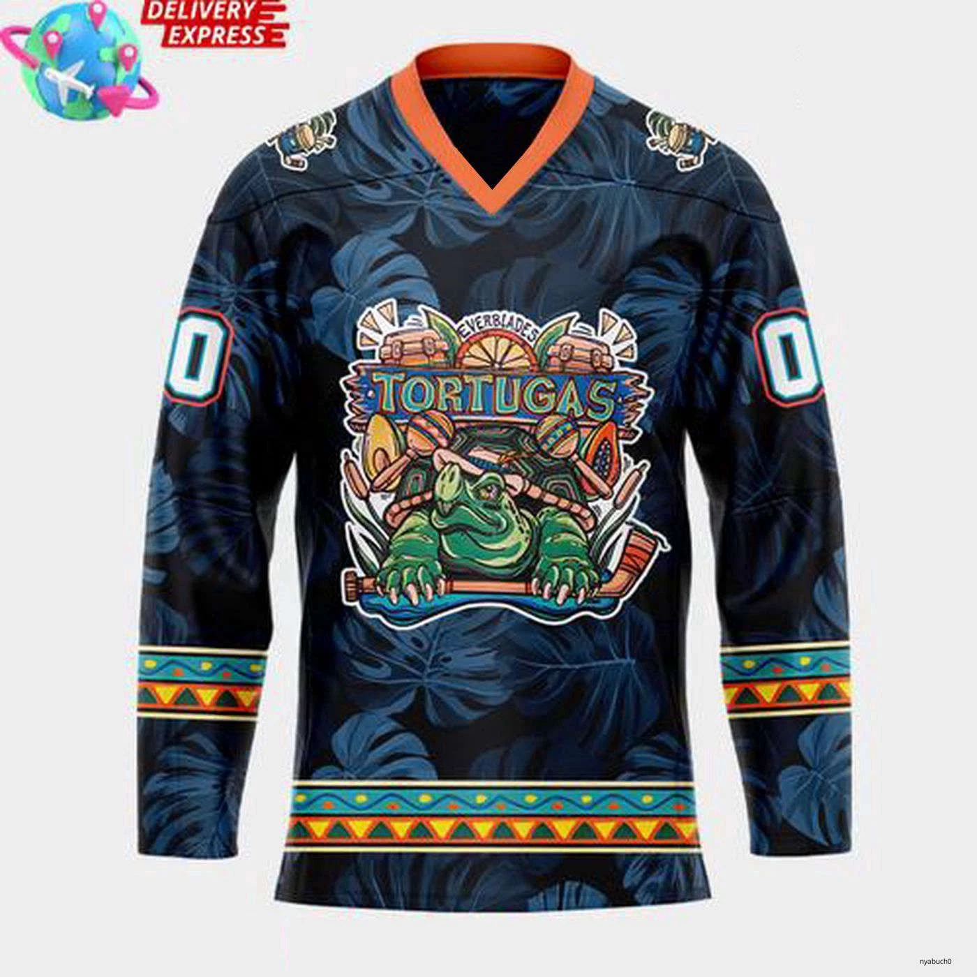 Personalized Florida Everblades Hispanic Heritage 2025 Hockey Jersey