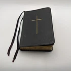 Common Prayer The Hymnal Book 1953 Seabury Press Black Imitation Leather 4" x 6"