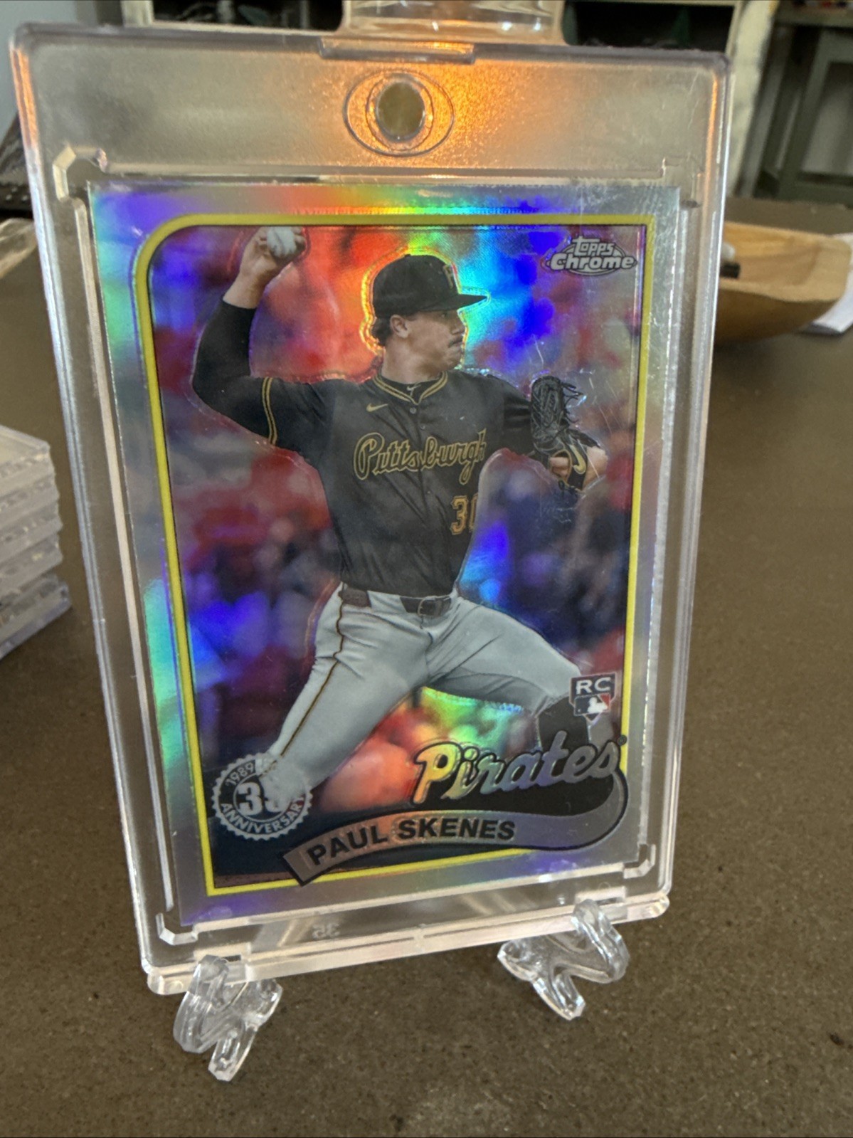 2024 Topps Chrome Update Series - 1989 Topps Baseball Paul Skenes #89CU-1 (RC)