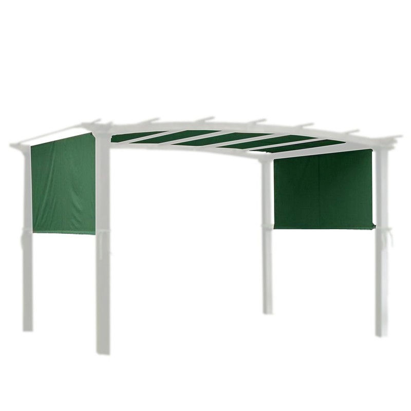 17x6.5Ft Pergola Canopy Replacement Cover Outdoor Yard Patio Green UV20+ 180g