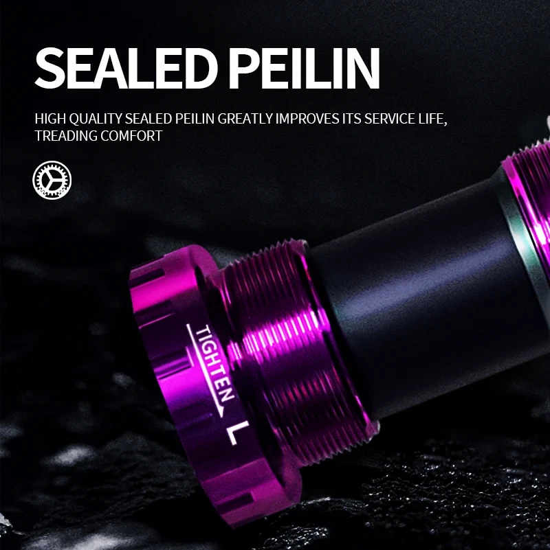 Bike Bottom Bracket 24mm BB68/73 Sealed Ceramic Bearing Threaded MTB BB68 /BB92 - Image 2 of 4