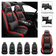 Luxury Car Seat Covers For Nissan Altima Sentra Rogue 5-seat Full Set Wpillows Luxury Car Seat Covers For Nissan Altima Sentra Rogue 5-seat Full Set Wpillows