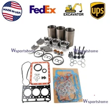 Overhaul Rebuild Kit Compatible For Kubota D1105 D1503LA Engine 16060-21114
