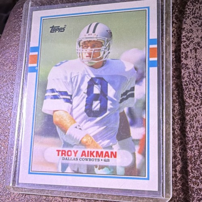 #ad Topps 1989 Topps Traded Football Troy Aikman #70T Rookie Dallas Cowboys $4.04