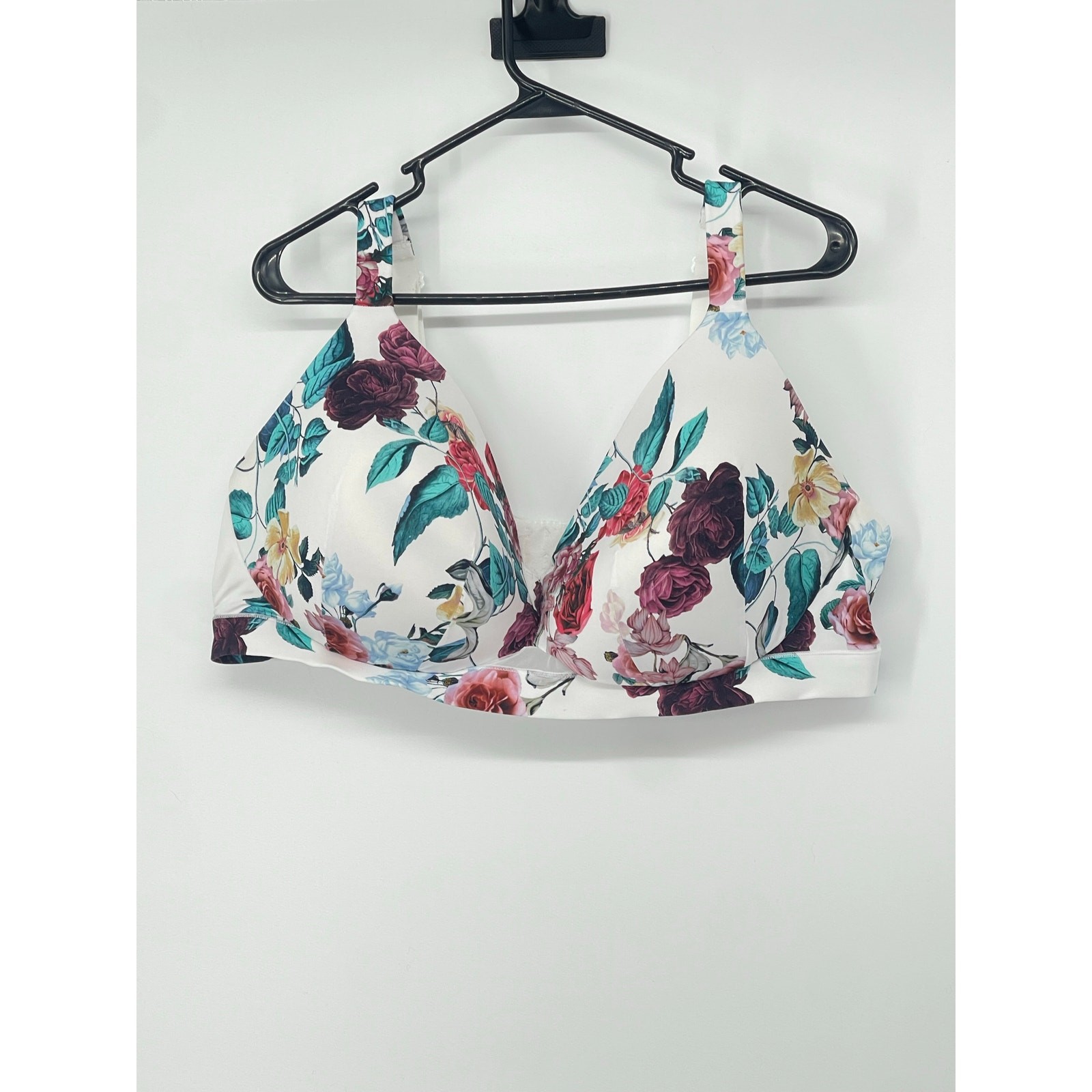 Caique Bra Lightly Lined Full Coverage Floral 46DD - image 1