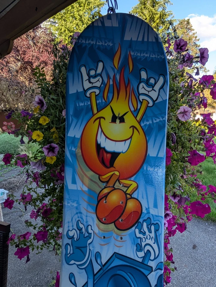 DE COLECCIÓN World Industries Snowboard 141 cm RARO COLOR COPIAS TABLERO Y ALMOHADILLA CORE! Foto 3 de 4