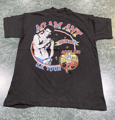 ADAM ANT US TOUR Rock Music Gift Unisex T-Shirt All Size RS004