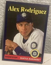 2019 Topps Archives - 1958 Design Alex Rodriguez #90 Purple /175 Card is NM