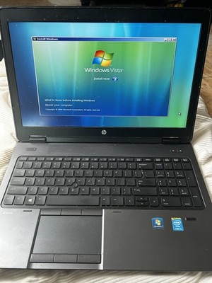 HP ZBOOK 15 I5 PROCESSOR / 16GB RAM / NO HDD / SSD READ