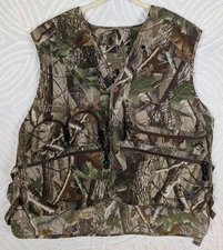 Whitewater Outdoors Hunting Shotgun Vest Camo Realtree Utility Pockets One Size