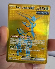 Pokémon TCG Prismatic Evolutions Iron Leaves EX Hyper Rare Card 176/131