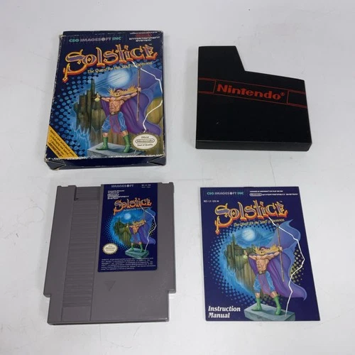 Solstice: The Quest for the Staff of Demnos (NES, 1990)