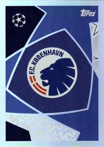 TOPPS CHAMPIONS LEAGUE 2025-26 2026 N.492Logo FC Copenhagen