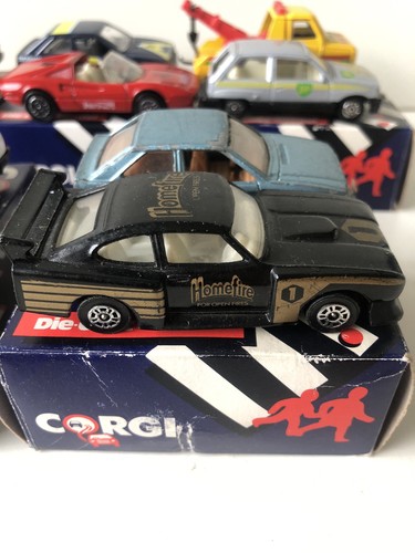 Lote de trabajo vintage 1/64 corgi juniors X10 - nuevo y usado - Ferrari, escort, Sierra, Capri - Imagen 17 de 24