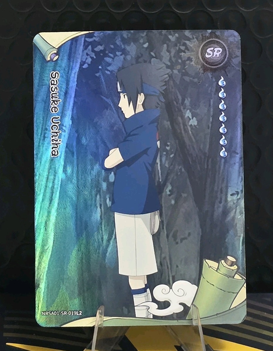Kayou Naruto Heaven Scroll Sasuke Uchiha NRSA01-SR-019L2 Holo CCG