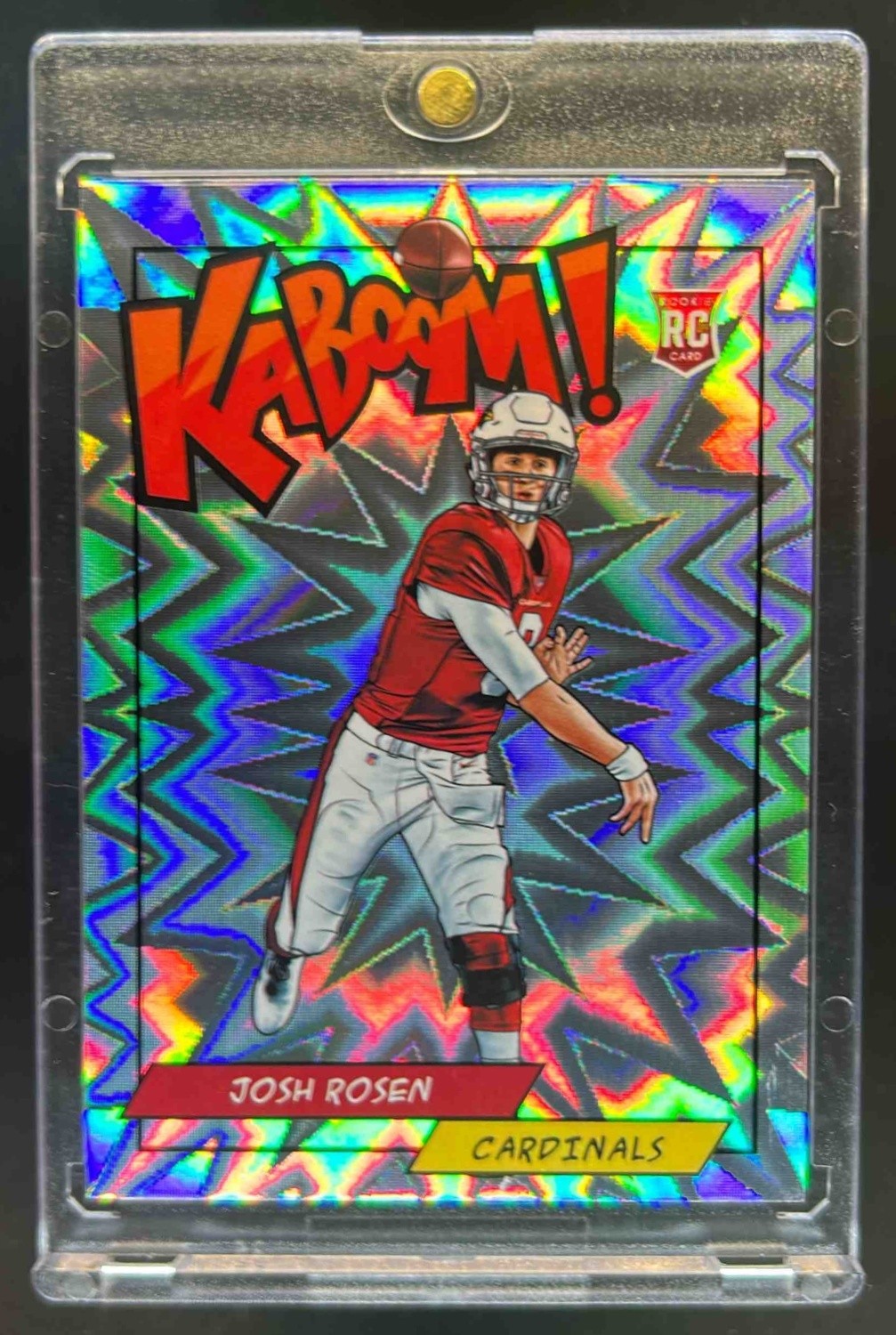 2018 Panini Kaboom! Josh Rosen SSP RC Rookie #K-JRO Cardinals