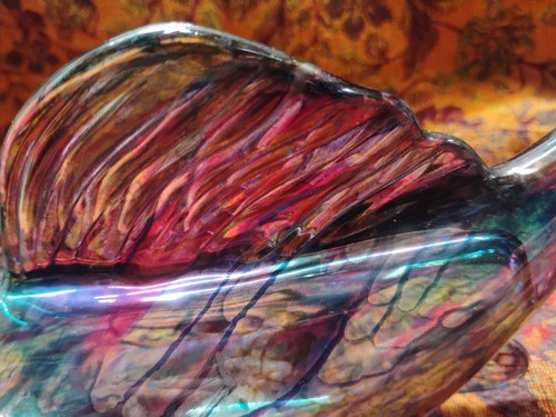 Vintage Rueven Glass Fish By Nouveau Art Glass Co Inc USA Unique - Picture 14 of 17