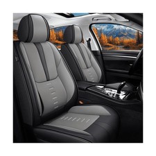 Seat Covers Fit For Honda Ridgeline 2006-2014 2024-2025, Full Set, Faux Leather