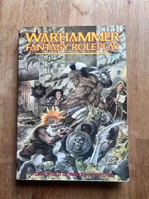 WARHAMMER FANTASY ROLEPLAY 1ST EDITION CORE RULEBOOK SOFTCOVER GAMES WORKSHOP GW