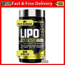 Lipo6 Black Intense Ultra Concentrate Thermogenic Fat Burner | Weight Loss Suppl