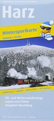 Harz SHEET MAP FOLDED 9783747303276