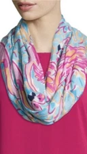 Lilly Pulitzer Riley Infinity Scarf Multi Peel and Eat