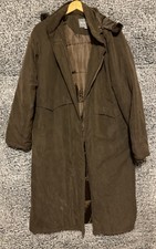 Coat Weather Stoppers By Totes Puffed Size M Brown Faux Fur Trimmed Hoodie