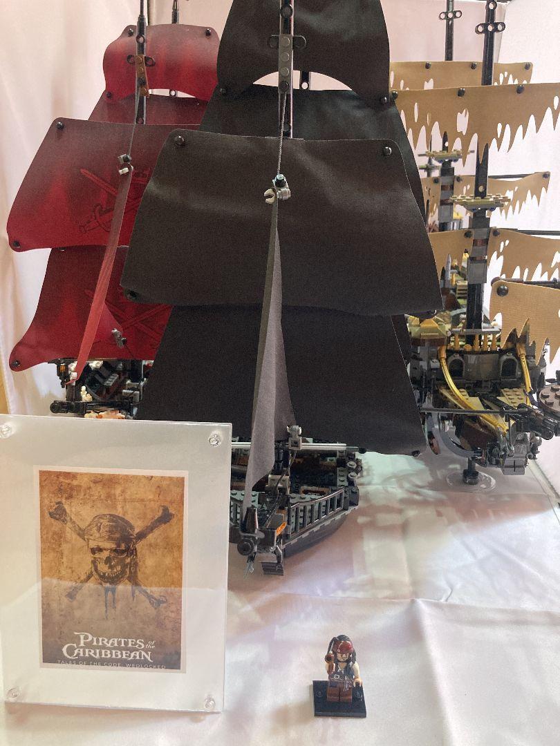 LEGO 4195 71042 4184 Pirates of the Caribbean 3 ships set RARE 