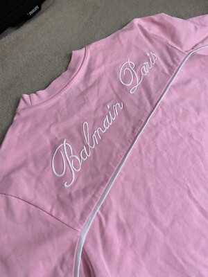 Balmain Paris Shirt rosa, Gr. S