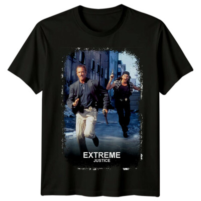 T-Shirt Extreme Justice (1993) Movie Poster Inspired Retro 90s Tee Unisex